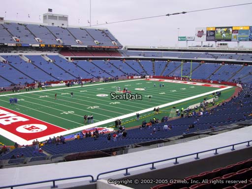Seat view from section 217 at New Era Field, home of the Buffalo Bills