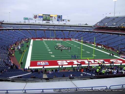 Seat view from section 224 at New Era Field, home of the Buffalo Bills