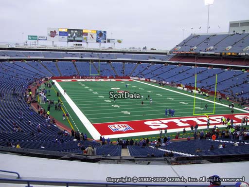 Seat view from section 225 at New Era Field, home of the Buffalo Bills