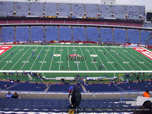 Seat view from section 334 at New Era Field, home of the Buffalo Bills
