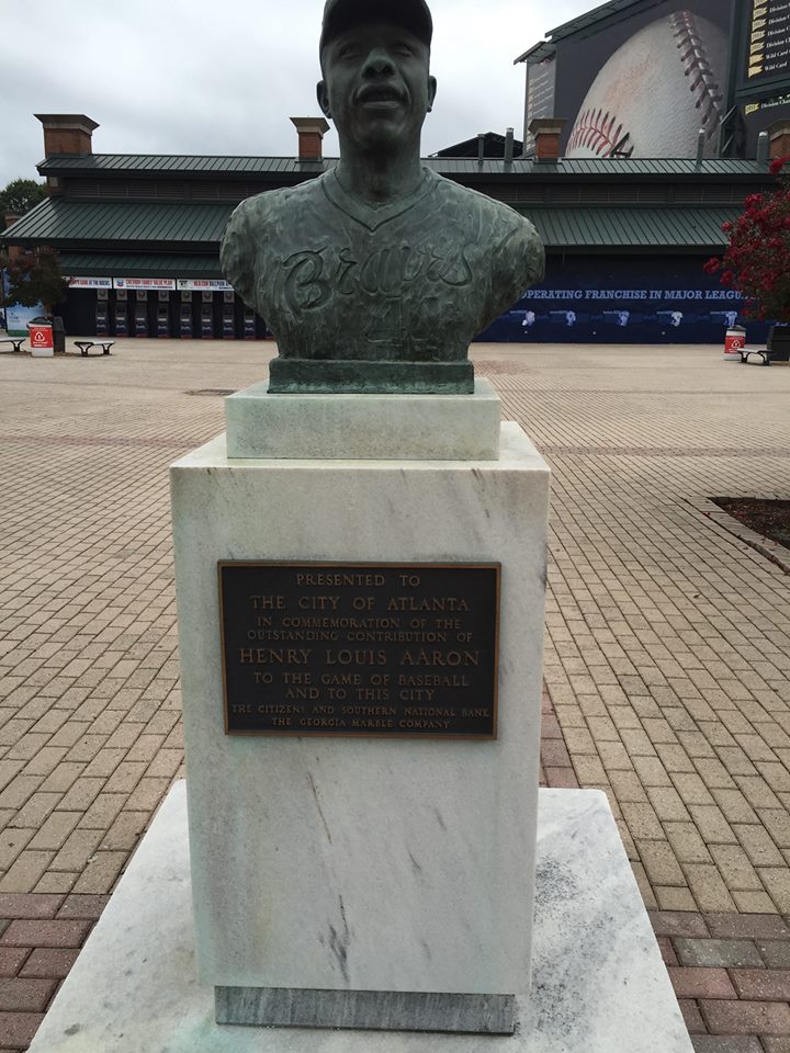Hank Aaron Monument at Turner Field