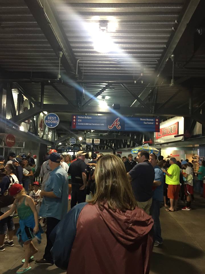 View of the Turner Field Concourse, former home of the Atlanta Braves.