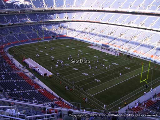 Seat view from section 500 at Sports Authority Field at Mile High Stadium, home of the Denver Broncos
