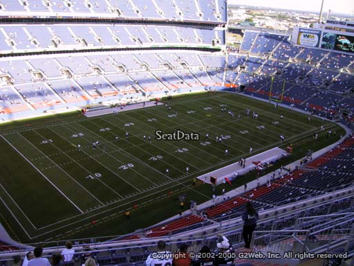 Seat view from section 514 at Sports Authority Field at Mile High Stadium, home of the Denver Broncos