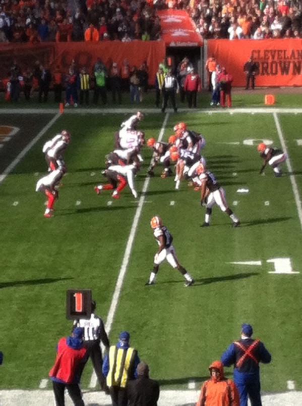 Seat view from section 105 at FirstEnergy Stadium, home of the Cleveland Browns