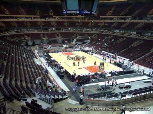 Seat view from section 211 at the United Center, home of the Chicago Bulls