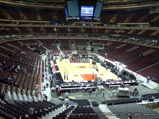 Seat view from section 227 at the United Center, home of the Chicago Bulls
