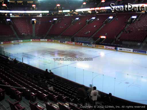 Seat view from section 110 at the Bell Centre, home of the Montreal Canadiens