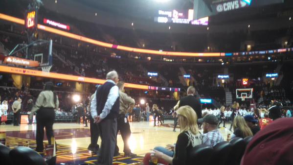 Seat view from section VIP 1 at Rocket Mortgage FieldHouse, home of the Cleveland Cavaliers
