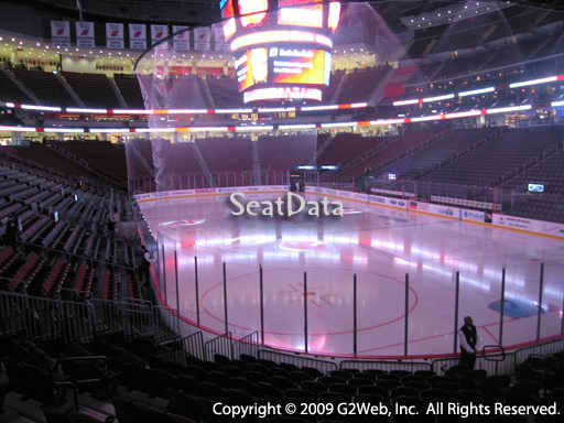 Seat view from section 1 at the Prudential Center, home of the New Jersey Devils