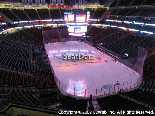 Seat view from section 101 at the Prudential Center, home of the New Jersey Devils
