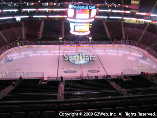 Seat view from section 111 at the Prudential Center, home of the New Jersey Devils