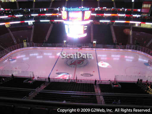 Seat view from section 112 at the Prudential Center, home of the New Jersey Devils