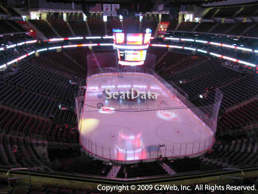 Seat view from section 119 at the Prudential Center, home of the New Jersey Devils
