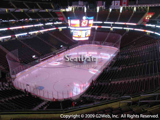 Seat view from section 123 at the Prudential Center, home of the New Jersey Devils