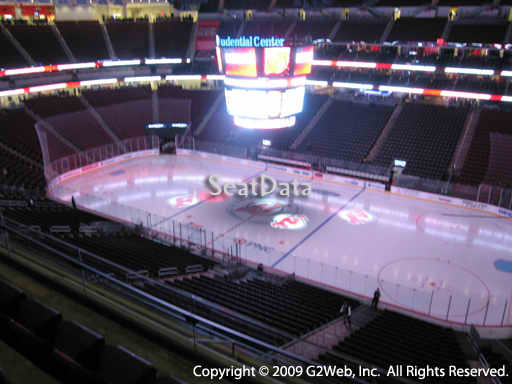 Seat view from section 131 at the Prudential Center, home of the New Jersey Devils