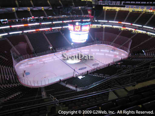 Seat view from section 209 at the Prudential Center, home of the New Jersey Devils