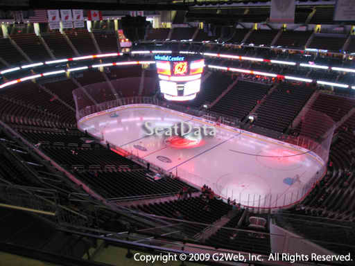 Seat view from section 216 at the Prudential Center, home of the New Jersey Devils