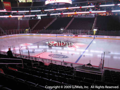 Seat view from section 9 at the Prudential Center, home of the New Jersey Devils