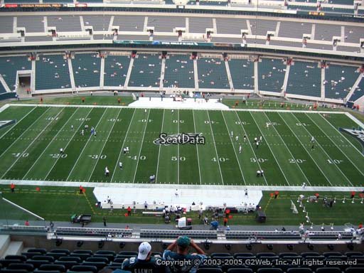 Seat view from section 201 at Lincoln Financial Field, home of the Philadelphia Eagles