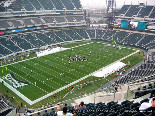 Seat view from section 219 at Lincoln Financial Field, home of the Philadelphia Eagles