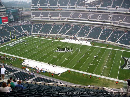 Seat view from section 228 at Lincoln Financial Field, home of the Philadelphia Eagles