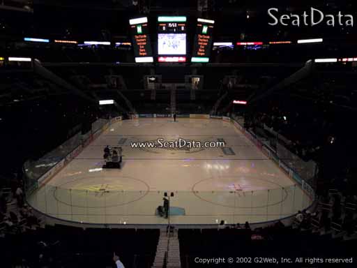 Seat view from section 109 at the BB&T Center, home of the Florida Panthers