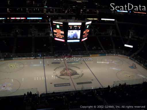Seat view from section 403 at the BB&T Center, home of the Florida Panthers