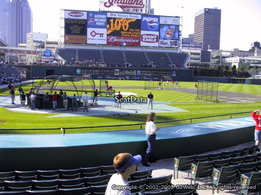 Seat view from section 150 at Progressive Field, home of the Cleveland Indians