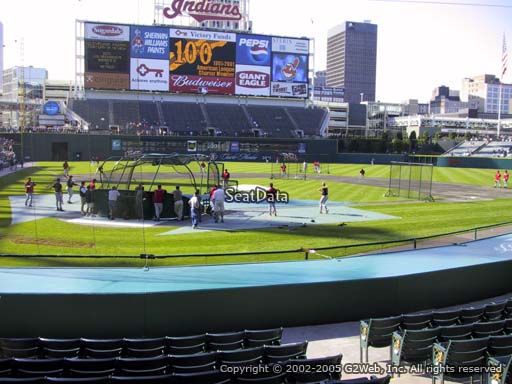 Seat view from section 151 at Progressive Field, home of the Cleveland Indians