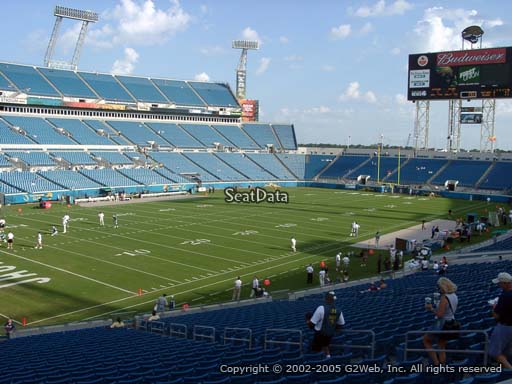 Seat view from section 116 at TIAA Bank Field, home of the Jacksonville Jaguars