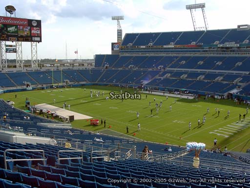Seat view from section 230 at TIAA Bank Field, home of the Jacksonville Jaguars