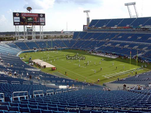 Seat view from section 328 at TIAA Bank Field, home of the Jacksonville Jaguars