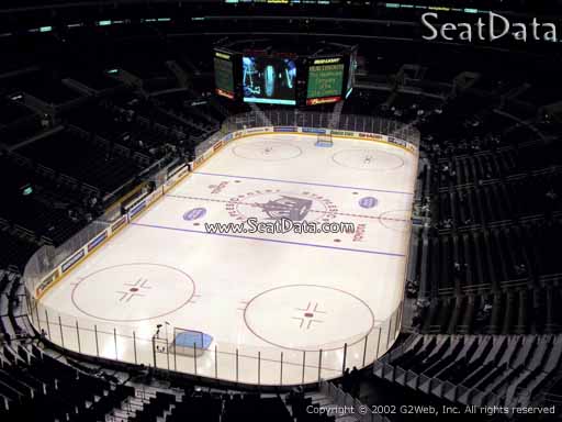 Seat view from section 325 at the Staples Center, home of the Los Angeles Kings