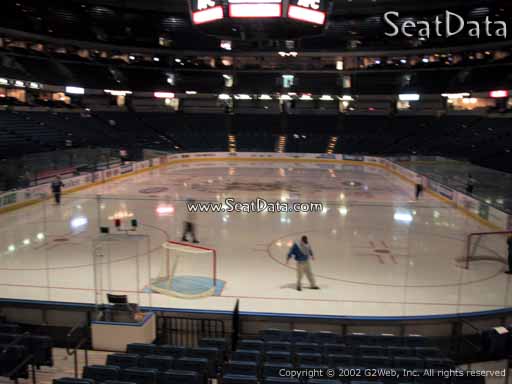 Seat view from section 123 at Amalie Arena, home of the Tampa Bay Lightning