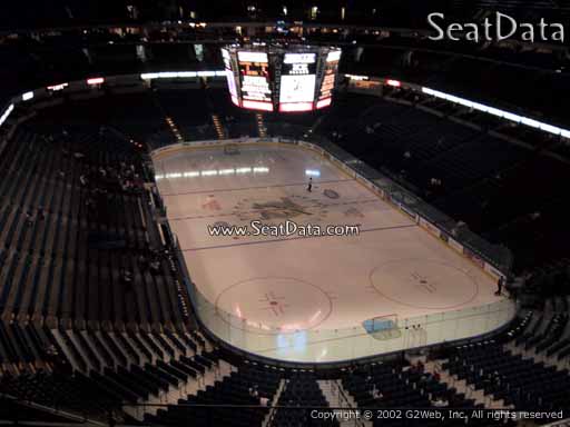 Seat view from section 325 at Amalie Arena, home of the Tampa Bay Lightning
