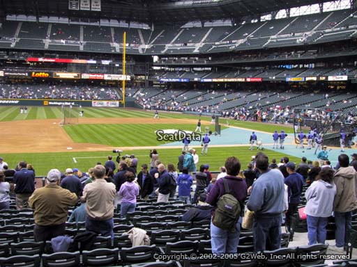 Seat view from section 139 at T-Mobile Park, home of the Seattle Mariners