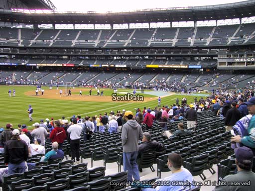 Seat view from section 147 at T-Mobile Park, home of the Seattle Mariners
