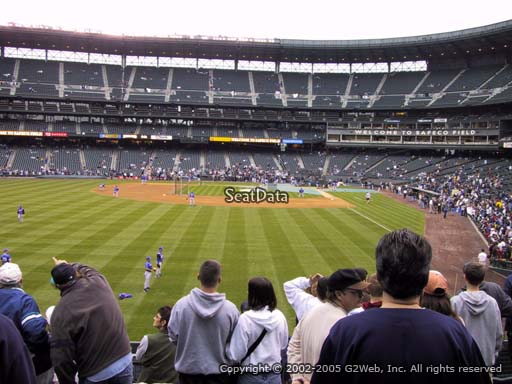 Seat view from section 152 at T-Mobile Park, home of the Seattle Mariners