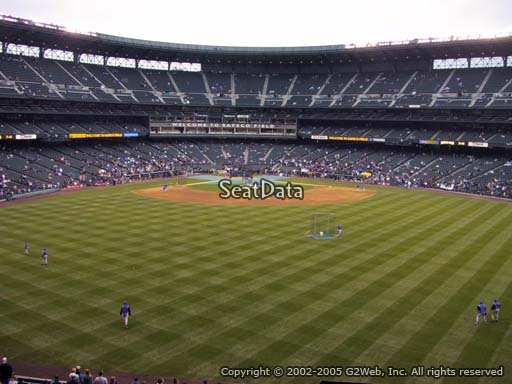 Seat view from section 193 at T-Mobile Park, home of the Seattle Mariners