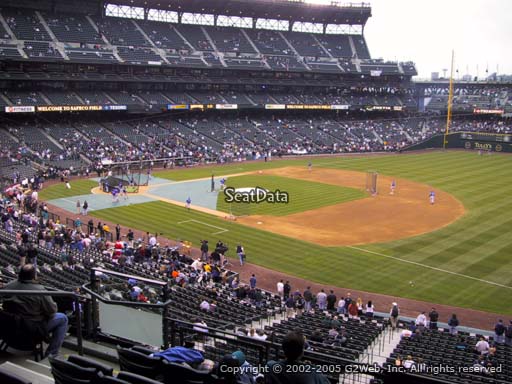 Seat view from section 217 at T-Mobile Park, home of the Seattle Mariners