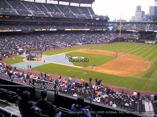Seat view from section 219 at T-Mobile Park, home of the Seattle Mariners