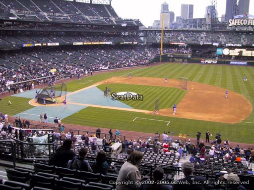 Seat view from section 221 at T-Mobile Park, home of the Seattle Mariners