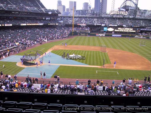 Seat view from section 223 at T-Mobile Park, home of the Seattle Mariners