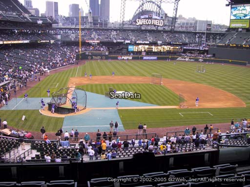 Seat view from section 226 at T-Mobile Park, home of the Seattle Mariners