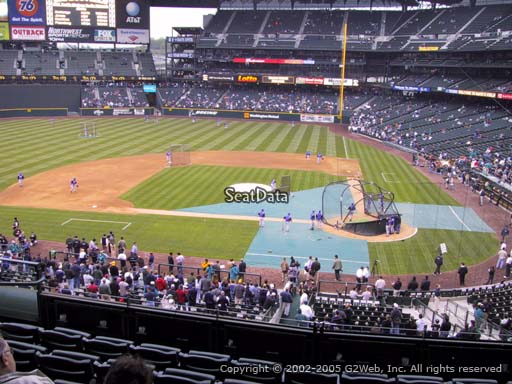 Seat view from section 234 at T-Mobile Park, home of the Seattle Mariners
