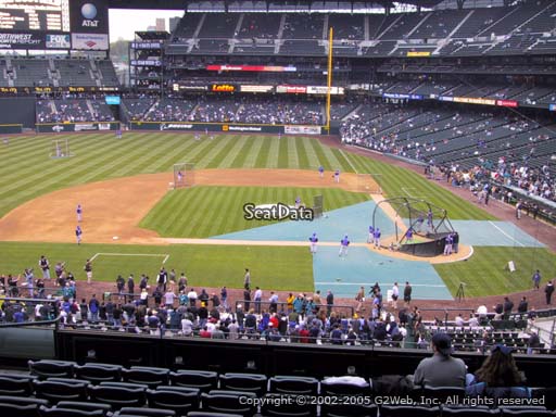 Seat view from section 236 at T-Mobile Park, home of the Seattle Mariners