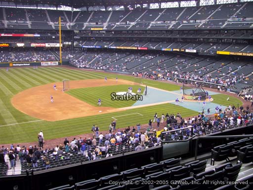 Seat view from section 241 at T-Mobile Park, home of the Seattle Mariners