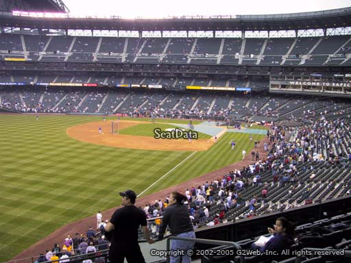 Seat view from section 249 at T-Mobile Park, home of the Seattle Mariners
