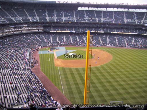 Seat view from section 310 at T-Mobile Park, home of the Seattle Mariners